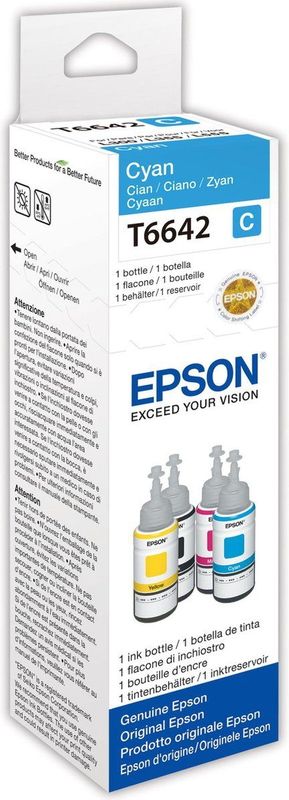 Original Ink Cartridge Epson T6642 Cyan