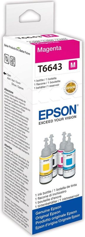 Epson T6643 inktcartridge 1 stuk(s) Origineel Magenta