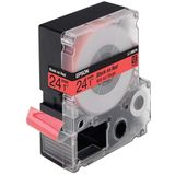 Epson label cartridge pastel lc-6rbp9 black/red 24mm (9m)