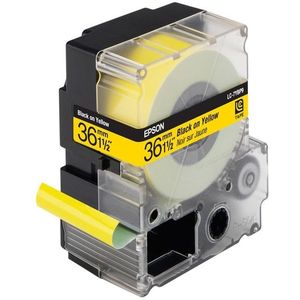 Epson LC-7YBP9 tape zwart op pastel geel 36 mm (origineel)