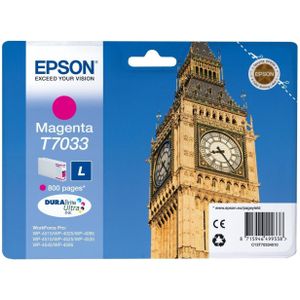 ORIGINAL C13T70334010 EPSON WP4000 TINTE MAG ST