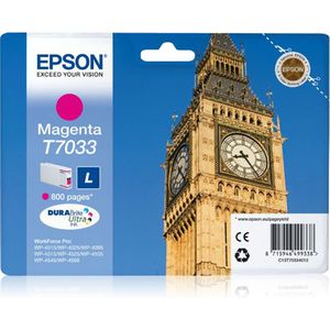 Epson T7033 inkt cartridge magenta (origineel)