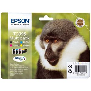 Epson T0895 multipack 4 cartridges (origineel)