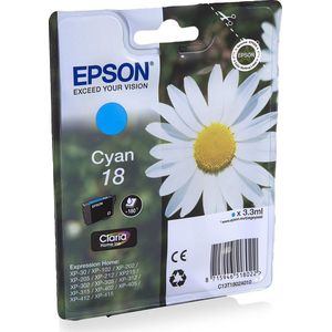 Epson Daisy C13T18024010 inktcartridge 1 stuk(s) Origineel Foto cyaan