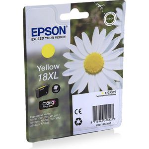 Epson Daisy C13T18144010 inktcartridge 1 stuk(s) Origineel Hoog (XL) rendement Geel