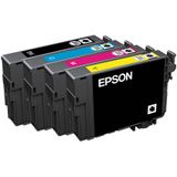 Epson 18 Multipack (Opruiming losse doosjes) zwart en kleur (C13T18064012) - Inktcartridge - Origineel