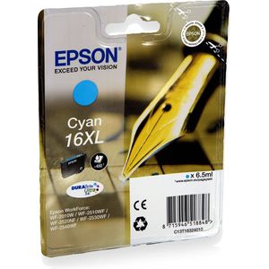 Epson Pen and crossword 16XL inktcartridge 1 stuk(s) Origineel Hoog (XL) rendement Cyaan