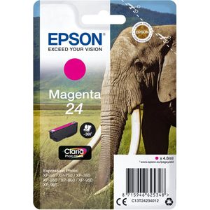 Epson - 24 - Inktcartridge - Magenta - Origineel
