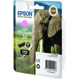 Epson - 24 (Elephant) Light Magenta - Inktcartridge - Licht Magenta - 360 Pagina's