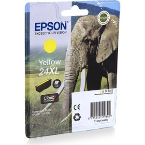 Epson Elephant C13T24344010 inktcartridge 1 stuk(s) Origineel Geel