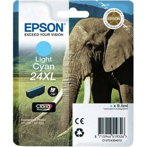 Epson 24XL (T2435) inktcartridge licht cyaan hoge capaciteit (origineel)