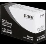 Epson S020490 (SJIC20P) inktcartridge zwart (origineel)