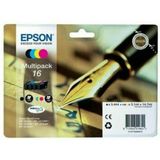 Inktcartridge Epson 16 (T1626) multipack 4 kleuren (origineel)