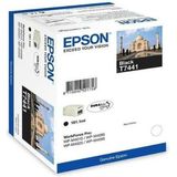 Epson T7441 inkt cartridge zwart hoge capaciteit (origineel)