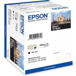 Epson T7441 inkt cartridge zwart hoge capaciteit (origineel)