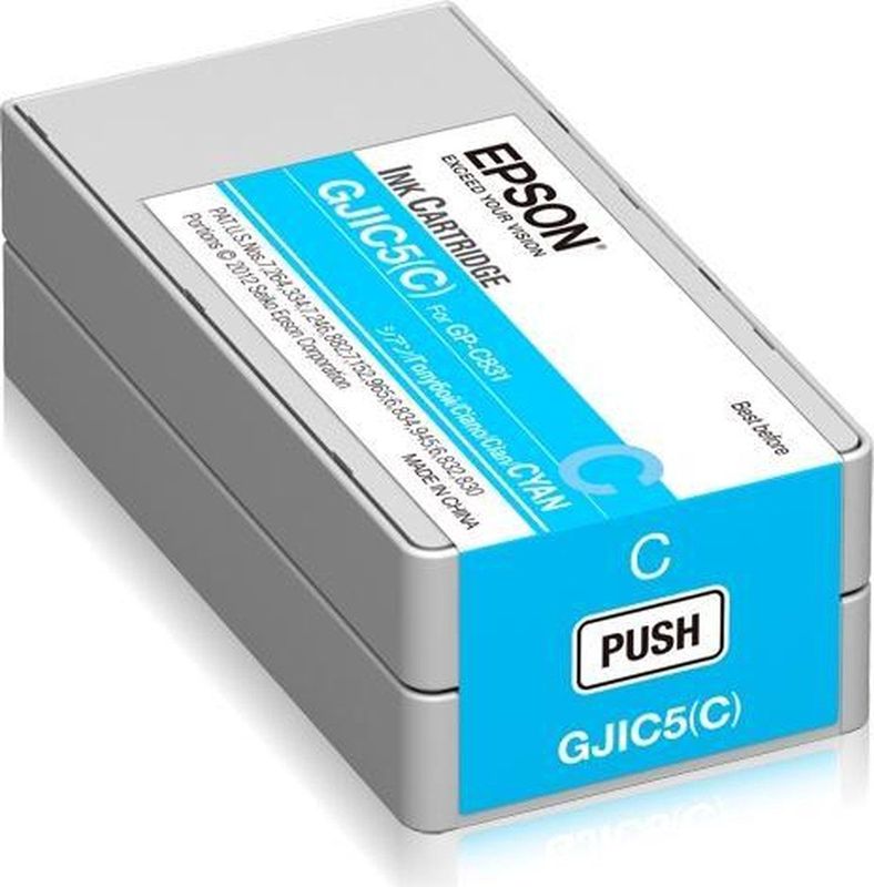 Epson GJIC5(C) inktcartridge 1 stuk(s) Origineel Cyaan