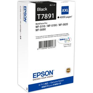 Epson T7891 inktcartridge 1 stuk(s) Origineel Extra (Super) hoog rendement Zwart