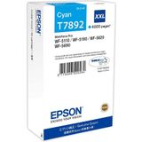 Epson T7892 (MHD sep-21) cyaan (C13T78924010) - Inktcartridge - Origineel XXL