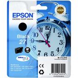 Epson Alarm clock 27 DURABrite Ultra inktcartridge 1 stuk(s) Origineel Normaal rendement Zwart