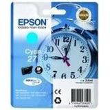 Epson Alarm clock 27 DURABrite Ultra inktcartridge 1 stuk(s) Origineel Cyaan
