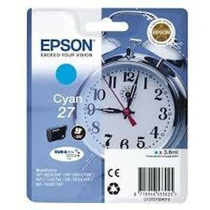 Epson Alarm clock 27 DURABrite Ultra inktcartridge 1 stuk(s) Origineel Cyaan