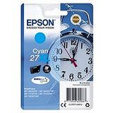 Epson Alarm clock 27XL DURABrite Ultra inktcartridge 1 stuk(s) Origineel Cyaan