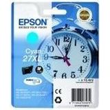 Epson Alarm clock 27XL DURABrite Ultra inktcartridge 1 stuk(s) Origineel Cyaan