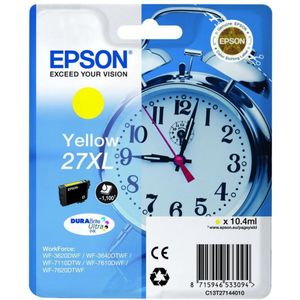 Epson 27XL (T2714) inktcartridge geel hoge capaciteit (origineel)