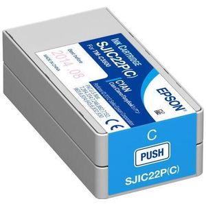 Epson Epson SJIC22PC TM Tinte cyan 32,5ml