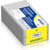 Epson SJIC22P(Y) inktcartridge 1 stuk(s) Origineel Geel