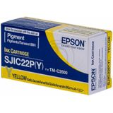 Epson SJIC22P(Y) inktcartridge geel (origineel)