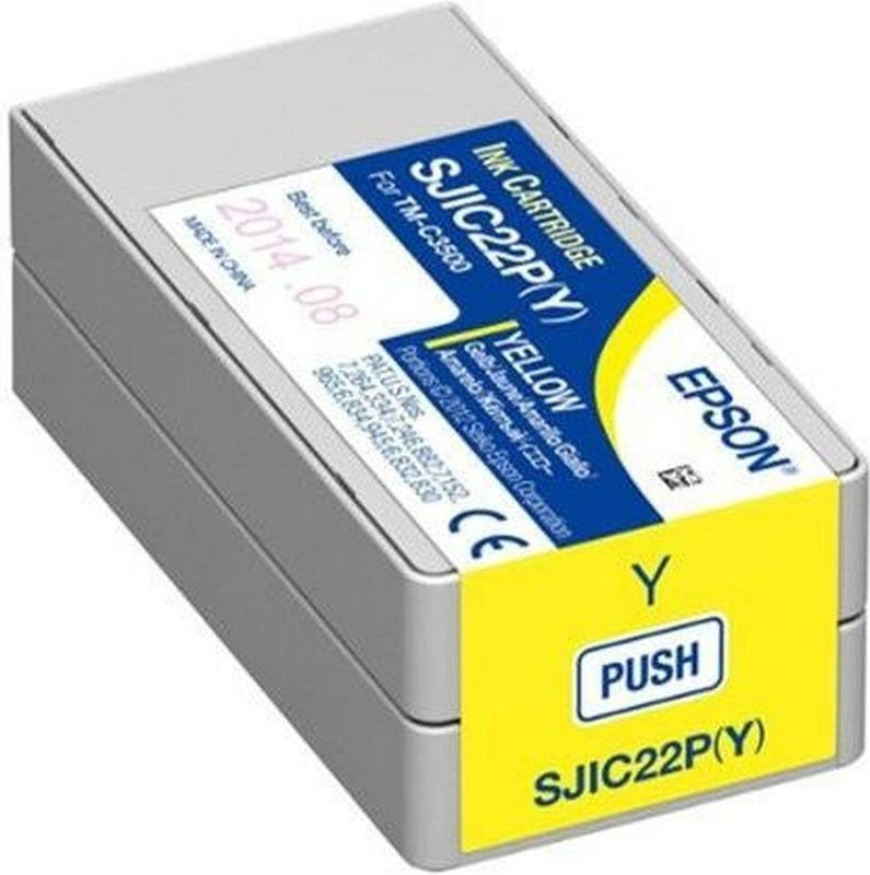 Epson SJIC22P(Y) inktcartridge 1 stuk(s) Origineel Geel