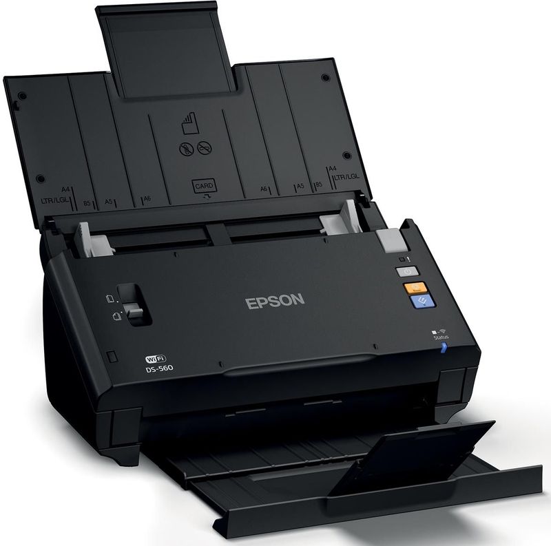 Epson WorkForce DS-560 Paginascanner 600 x 600 DPI A3 Zwart