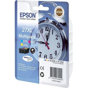 Epson - 27XL Multipack - Inktcartridges - Geel, Cyaan, Magenta