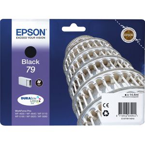 Epson Tower of Pisa 79 inktcartridge 1 stuk(s) Origineel Normaal rendement Zwart