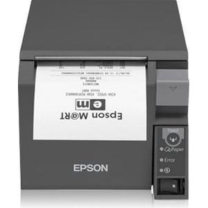 Epson TM-T70II, USB, RS232, donkergrijs | C31CD38032A0