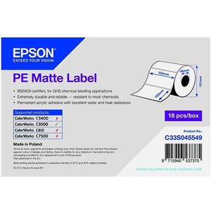 Epson C33S045549 PE matte label 102 x 152 mm (origineel)
