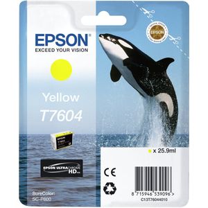 Epson T7604 inktcartridge 1 stuk(s) Origineel