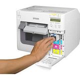 Epson TM-C3500 labelprinter Inkjet Kleur 720 x 360 DPI 103 mm/sec Bedraad Ethernet LAN