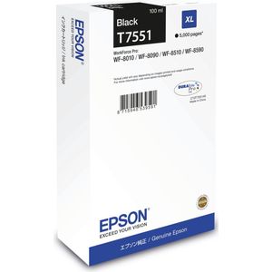 Epson T7551 inktcartridge 1 stuk(s) Origineel Zwart