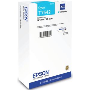 Epson T7542 inktcartridge 1 stuk(s) Origineel Cyaan
