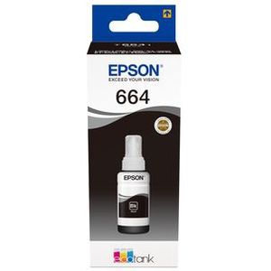 Epson - 664 - Inktfles - Zwart - 70ml