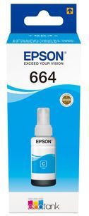 Epson - Inktfles 664 - EcoTank - Cyaan - 70ml