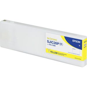 Epson SJIC26P(Y): Ink cartridge for ColorWorks C7500 (Yellow)