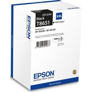 Epson T8651 (MHD Mei-24) zwart (C13T865140) - Inktcartridge - Origineel