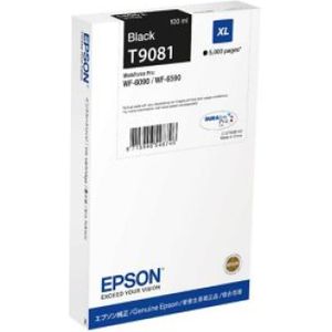 Epson T9081 inktcartridge zwart hoge capaciteit (origineel)