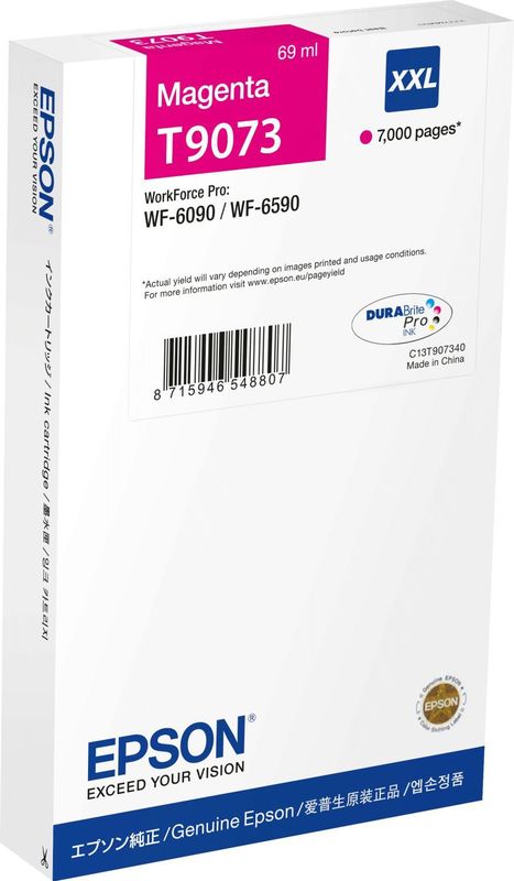 Epson Inktcartridge C13T907340 Magenta