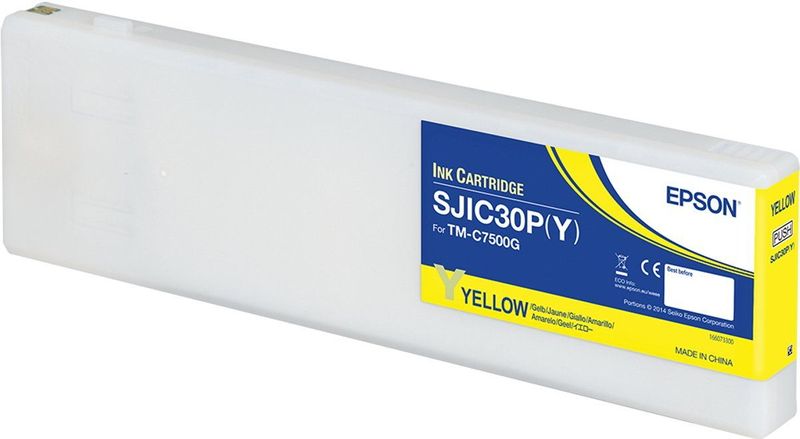 Epson SJIC30P(Y) inktcartridge 1 stuk(s) Origineel Geel