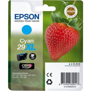 Epson 29XL (T2992) inktcartridge cyaan hoge capaciteit (origineel)