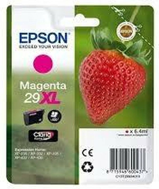 Epson Strawberry 29XL M inktcartridge 1 stuk(s) Origineel Hoog (XL) rendement Magenta